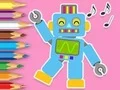 لعبة Coloring Book: Robot Dancing على الانترنت