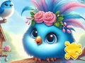 لعبة Jigsaw Puzzle: Cute Blue Bird على الانترنت