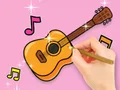 لعبة Coloring Book: Star Guitar على الانترنت