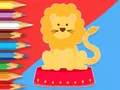 لعبة Coloring Book: Circus-Lion على الانترنت