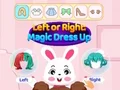 لعبة Left Or Right Magic Dress Up على الانترنت