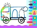 لعبة Toddler Drawing: Ambulance على الانترنت