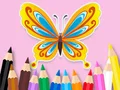 لعبة Coloring Book: Beautiful Butterfly على الانترنت