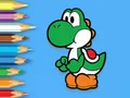 لعبة Coloring Book: Yoshi Fishing Time على الانترنت