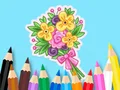 لعبة Coloring Book: Love Bouquet على الانترنت