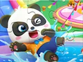 لعبة Jigsaw Puzzle: Baby Panda Water Park على الانترنت