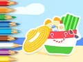 لعبة Coloring Book: Summer Beach Gear على الانترنت