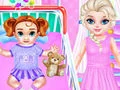 لعبة Little Elsa Caring Day على الانترنت