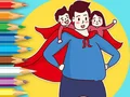 لعبة Coloring Book: Father's Day على الانترنت