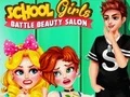 لعبة School Girls Battle Beauty Salon على الانترنت
