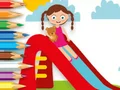 لعبة Coloring Book: Playing Slide على الانترنت