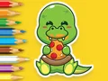 لعبة Coloring Book: Hungry Dinosaurs على الانترنت