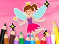 لعبة Coloring Book: Little Pretty Fairy على الانترنت