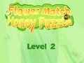 لعبة Flower Match Honey Puzzle على الانترنت