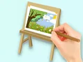 لعبة Coloring Book: Paysage Drawing Board على الانترنت