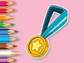 لعبة Coloring Book: Medal على الانترنت