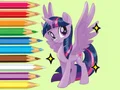 لعبة Coloring Book: Twilight Sparkle على الانترنت