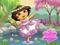 لعبة Jigsaw Puzzle: Dora Lake Dance على الانترنت