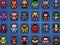 لعبة Pictures By Numbers Superheroes على الانترنت
