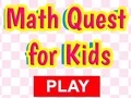 لعبة Math Quest For Kids على الانترنت