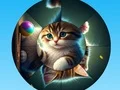 لعبة Round Jigsaw Puzzle Collect Pictures with Cute Kittens على الانترنت