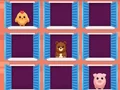 لعبة Knock Knock Memory Recall على الانترنت