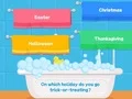 لعبة Kids Quiz: Trick Or Trivia على الانترنت