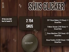 لعبة SNUS Clicker على الانترنت