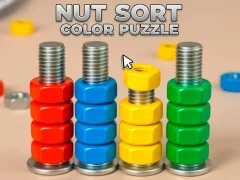 لعبة Nut Sort Color Puzzle على الانترنت