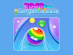 لعبة 2048 Run: Gorgeous Balls على الانترنت