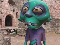 لعبة Funny Faces: Zombies على الانترنت