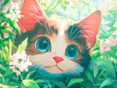 لعبة Jigsaw Puzzle: Innocent Cat على الانترنت