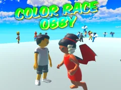 لعبة Color Race Obby على الانترنت