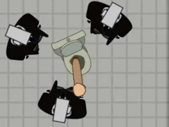 لعبة 100 Cameramans vs 100 Toilets على الانترنت