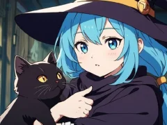 لعبة Witchy And The Puzzle Adventures على الانترنت