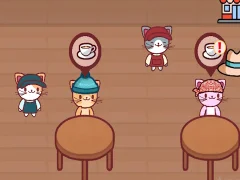 لعبة Cat Coffee Shop على الانترنت