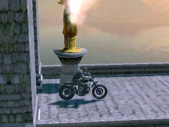 لعبة Motorcycle Race Through Ruins على الانترنت