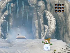 لعبة Help the Frozen Santa على الانترنت