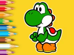 لعبة Coloring Book: Yoshi Fishing Day على الانترنت