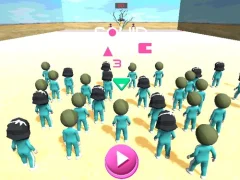 لعبة Squid Game Race 3d على الانترنت
