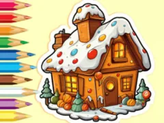 لعبة Coloring Book: Christmas Candy House على الانترنت