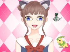 لعبة Cute Anime Girl Dress Up على الانترنت