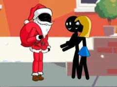 لعبة Stickman Santa على الانترنت