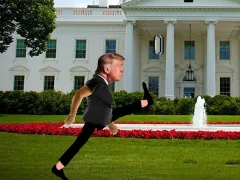 لعبة Trump Wobble Walk Challenge على الانترنت