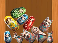 لعبة Merge Matreshki على الانترنت