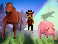 لعبة Farmers Versus Aliens على الانترنت