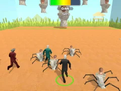 لعبة Cameraman Vs Skibidi Survival على الانترنت