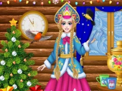 لعبة Snegurochka Russian Ice Princess على الانترنت
