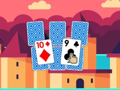 لعبة One Hundred Castles Solitaire على الانترنت