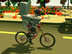 لعبة Skibidi Toilet Bike Riding على الانترنت